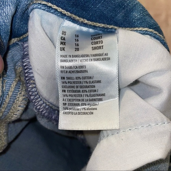 American Eagle Skinny Jean size 16 - Picture 6 of 8